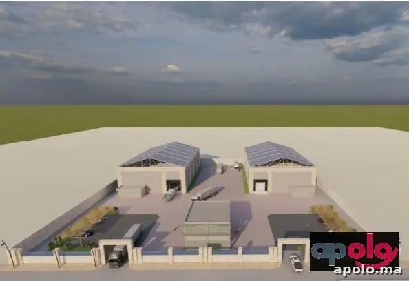 قطعة أرضية هكتار في المنطقة الصناعية في مدينة الداخلة 