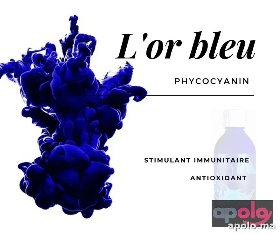 الفيكوسيانين (الذهب الأزرق) la phycocyanine 
