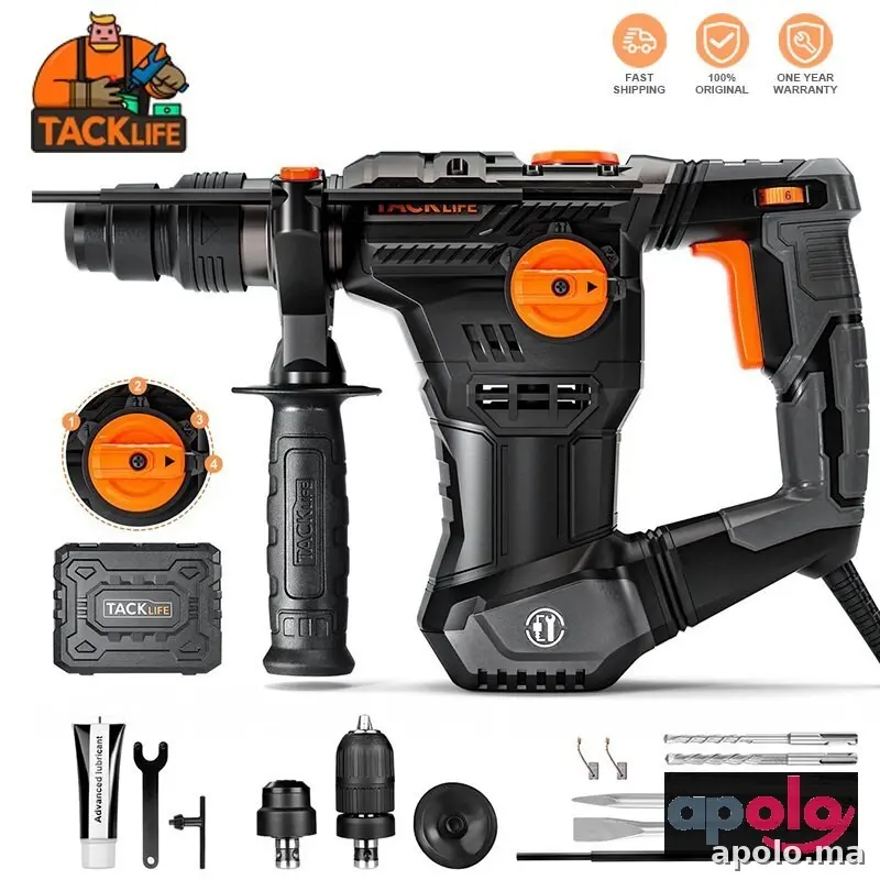 Chenille marteau piqueur 