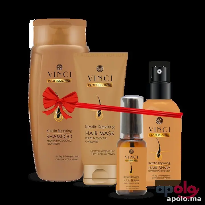 باك الكيراتين للعناية بالشعر الجاف والمتساقط