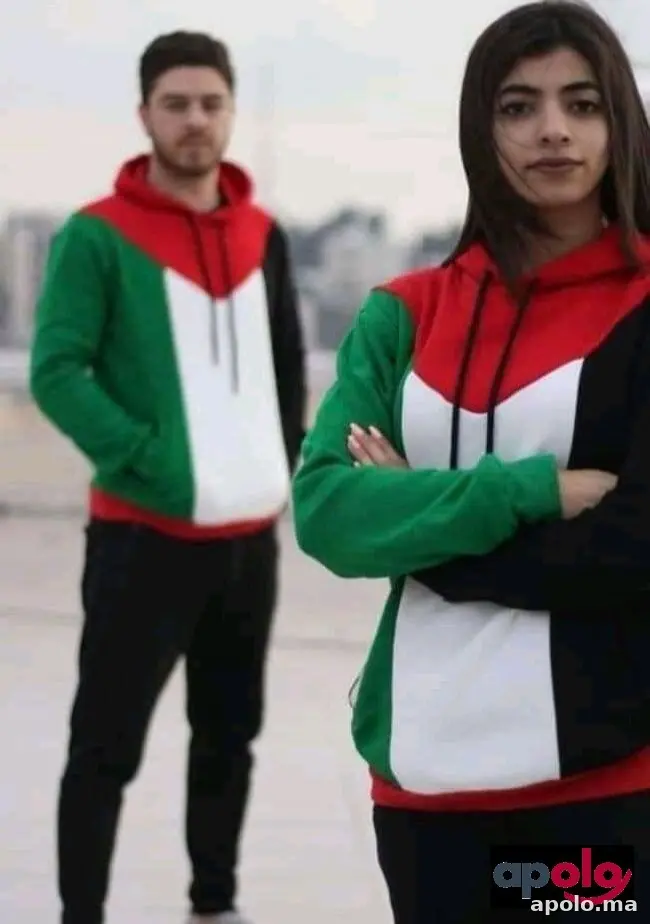 برومووو خطيرة 🤩🎉🎉🎉  قبية ديال القطن من اروع ما يكون 👌🏻👌🏻 توب مونطوني  الوان بعلم فلسطين 🇵🇸 🇵🇸🇵🇸🇵🇸