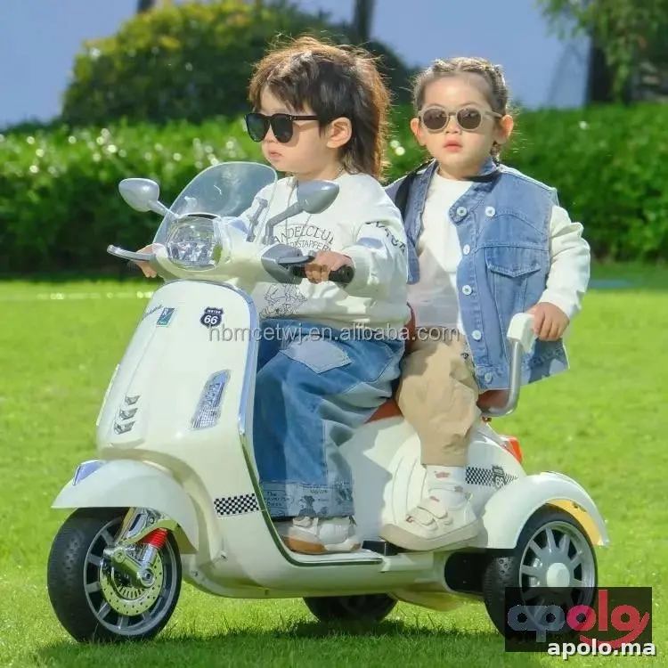 *دراجة فيسبا 2024 كهربائية 12 فولت*