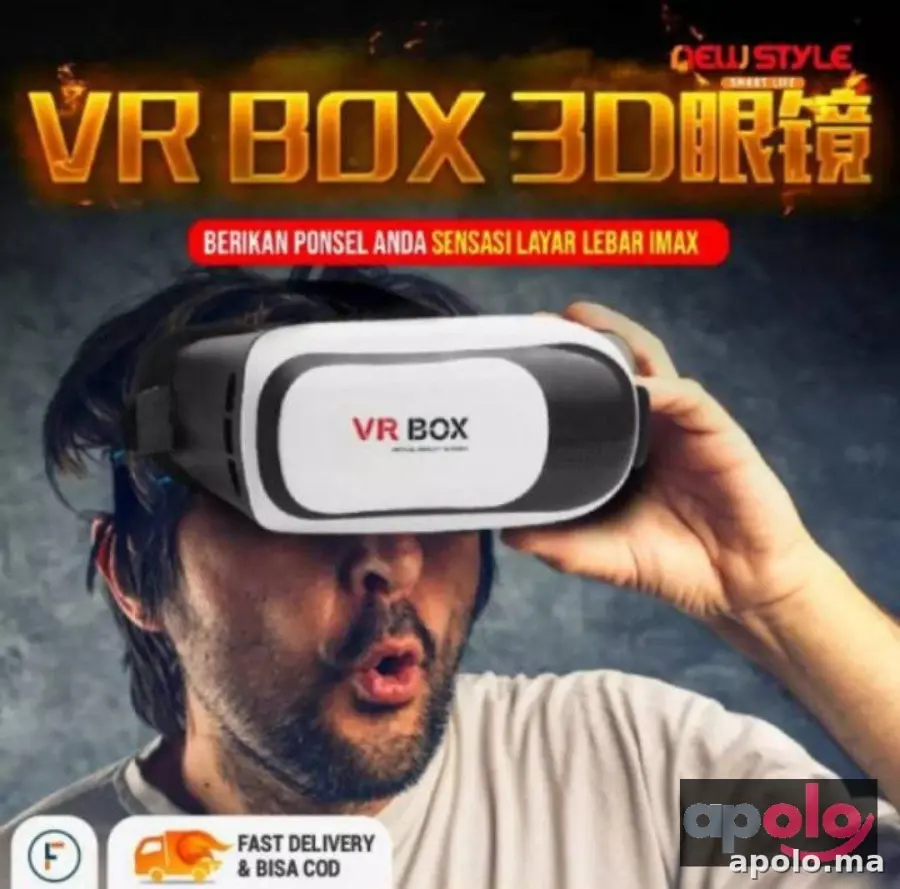 ✨ انطلق في عالم الواقع الافتراضي مع نظارات 🎮 VR BOX! ✨