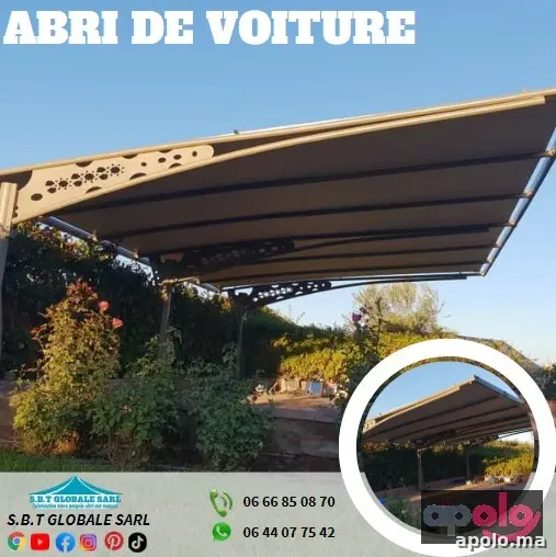 bâche store rideaux tente Marrakech