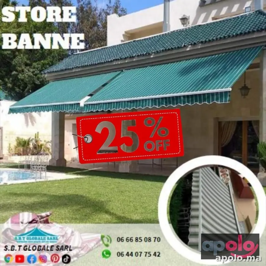 Store Banne Marrakech