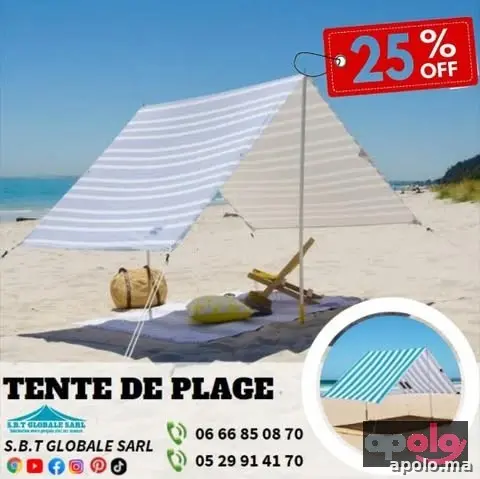 Tente de plage Marrakech