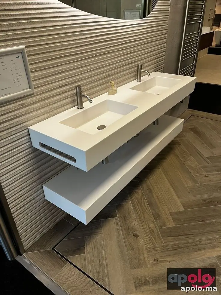 Vasque en corian Casablanca 