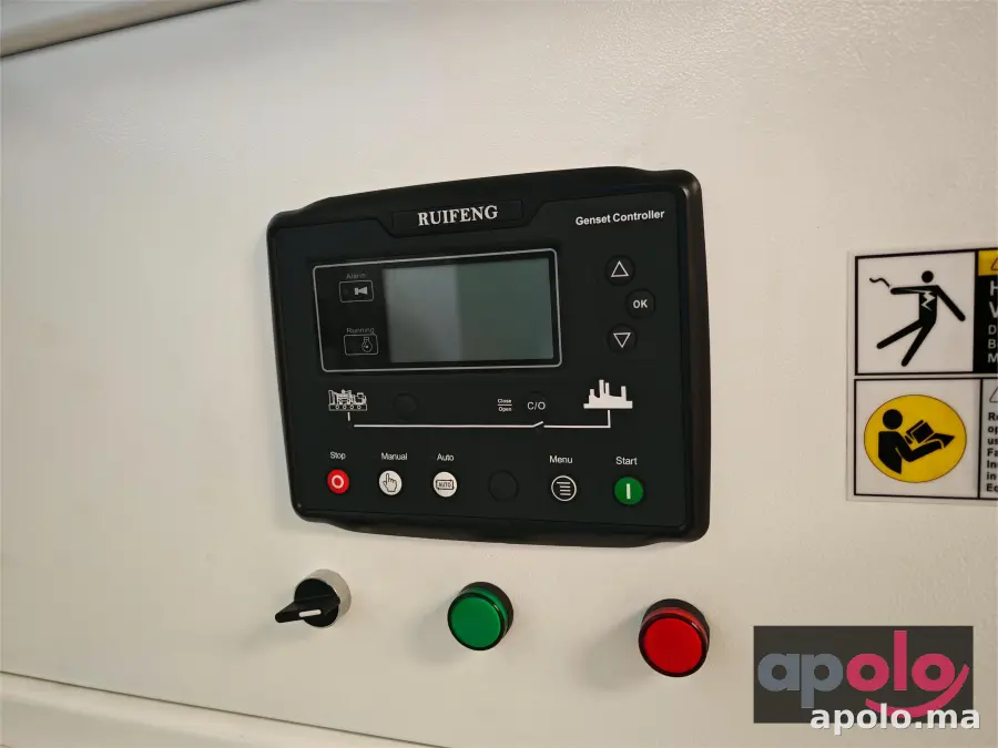 Groupe électrogène silencieux 30‑200KW – Casablanca