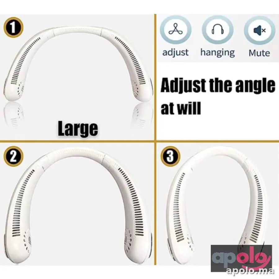 جهاز تبريد يُلبس في العنق